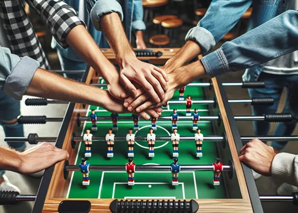 Generar ingresos con futbolines